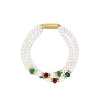 Colourful Pearl Bracelet (JPAPR-19-78) Colourful Pearl Bracelet (JPAPR-19-78)