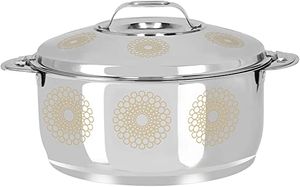 Royalford Stellar Laser Stainless Steel Hot Pot 3000 ml-(Multi-Colour)-(RF9713)