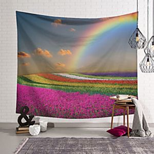 Rainbow Wall Tapestry Art Decor Blanket Curtain Hanging Home Bedroom Living Room Decoration Polyester Lightinthebox