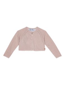 Open Weave Cardigan - Pink