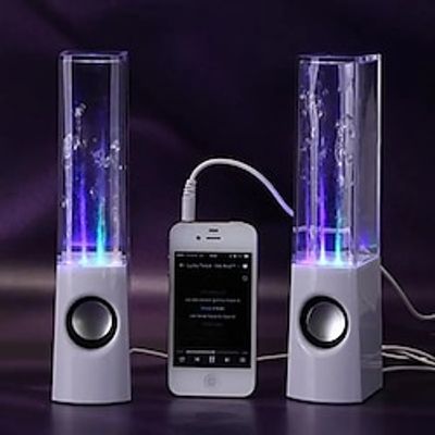 Wireless Dancing Water Speaker LED Light Fountain Speaker Home Party Lightinthebox