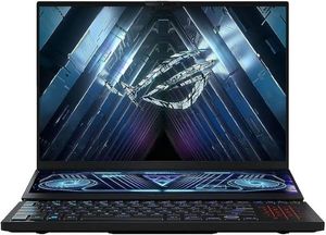 Asus ROG Zephyrus Duo Gaming Laptop - Ryzen 9 2.5GHz, 32GB, 2TB 16GB Win11 16 inch WQXGA Black NVIDIA GeForce RTX 4090 English Arabic Keyboard With Backpack & 2 Years Warranty - 16 GX650PY-NM048W