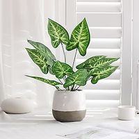 Small Fake Plants Artificial Potted Faux Plants Desk Plant for Home Office Farmhouse Kitchen Shelf Indoor Decor Lightinthebox - thumbnail