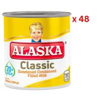 Alaska Sweetened Condensed Milk 300Ml Pack Of 48 (UAE Delivery Only)