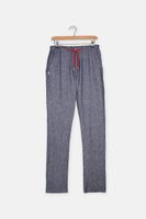 Boys Drawstring Pants  Navy/Red - thumbnail