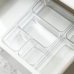 Rectangular Plastic Drawer Organizer: Ideal for Office Desks, Cabinets, and Drawers, Perfect for Sorting and Storing Stationery, Pens, and Other Office Supplies Lightinthebox