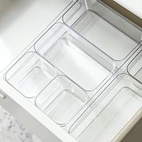 Rectangular Plastic Drawer Organizer: Ideal for Office Desks, Cabinets, and Drawers, Perfect for Sorting and Storing Stationery, Pens, and Other Office Supplies Lightinthebox - thumbnail