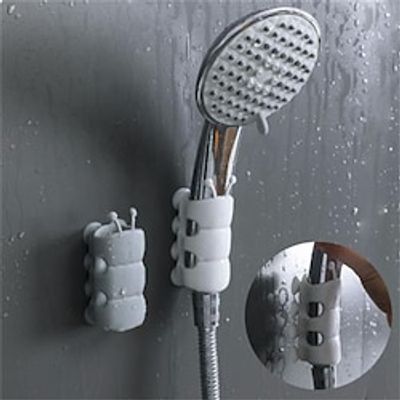 3PCS Shower Suction Cup Nozzle Base Shower Head Bracket Accessories Universal Non Punching Movable Fixed Seat Universal Lightinthebox 3PCS Shower Suction Cup Nozzle Base Shower Head Bracket Accessories Universal Non Punching Movable Fixed Seat Universal Lightinthebox
