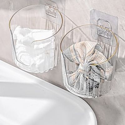 Scallion Ginger Garlic Storage Basket Kitchen Wall Hanging Basket Storage Box Ginger Storage Rack Wall Hanging Food Box Artifact 4PC Lightinthebox