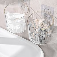 Scallion Ginger Garlic Storage Basket Kitchen Wall Hanging Basket Storage Box Ginger Storage Rack Wall Hanging Food Box Artifact 4PC Lightinthebox - thumbnail