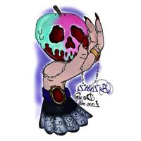 Halloween Skulls Temporary Tattoo Stickers