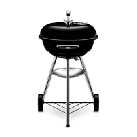 Weber Compact Kettle Charcoal Grill 47 cm, Black