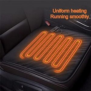 12V USB Car Heating Cushion Universal Home Office Chair Cushion Heated Car Seat Cushion Winter Warmer Anti slip Chair Pad Cushio miniinthebox