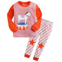 Cute Circus Printed Kids Pajamas