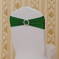 1pc Bowknot Elastic Hotel Wedding Chair Slipcover Decoration Dining Chair Bowknot For Dining Room Hotel Home Decor Lightinthebox - thumbnail