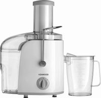 Kenwood Juicer 800W Juice Extractor with 75mm Wide Feed Tube, 2 Speed, Transparent Juice Jug, Pulp Container, Anti Drip for Home, Office, Restaurant & Cafeteria JEP02.A0WH White