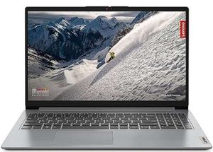 Lenovo IdeaPad 1 15ALC7 Laptop - AMD Ryzen 7, 15.6inch FHD, 512GB SSD, 8GB RAM, Shared AMD Radeon Graphics 2GB, Windows 11 Home, English & Arabic Keyboard, Cloud Grey, Middle East Version - [82R40099AX] Free printer, Bag, Keyboard, mouse