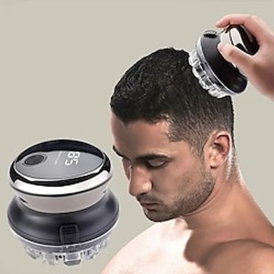 Hair Clippers For Men For Hair Cutting LED Display Cordless Rechargeable Hair Trimmer Metal Body Cutting Grooming Kit Beard Shaver Barbershop Professional Lightinthebox