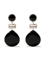 Brumani 18kt gold diamond Nude earrings - BLACK - thumbnail