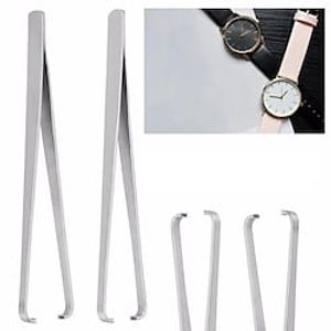 Stainless Steel Tweezer Professional Watch Hands Removal Repair Tool For Watchmakers Simple Needle Extractor Watch Accessories miniinthebox
