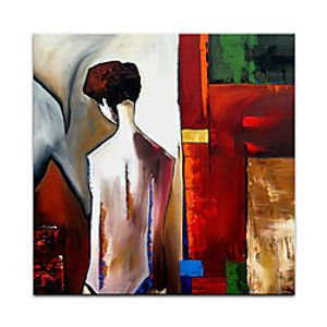 Oil Painting Handmade Hand Painted Wall Art Abstract People Modern Home Decoration Decor Rolled Canvas No Frame Unstretched Lightinthebox
