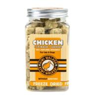 Kiwi Walker Freeze Dried Chicken Spinach Pumpkin Dog & Cat Treats 100G