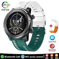 QW66 Smart Watch 1.3 inch Smartwatch Fitness Running Watch Bluetooth Pedometer Activity Tracker Sleep Tracker Compatible with Android iOS Women Men Long Standby Hands-Free Calls Waterproof IP 67 47mm Lightinthebox - thumbnail