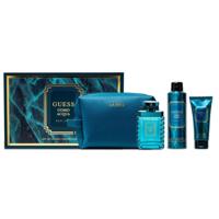 Guess Uomo Acqua 3Pc (Edt 100Ml+Shower Gel 100Ml+Deodorizing Body Spray 226Ml) Gift Set