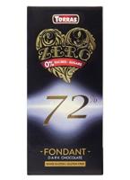 Torras Gluten Free Zero 72% Dark Chocolate Tablet 100 Gr Carton - thumbnail