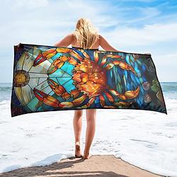 Beach Towel Summer Beach Blankets 100% Micro Fiber Throws 3D Print Comfy Blankets Lightinthebox