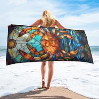 Beach Towel Summer Beach Blankets 100% Micro Fiber Throws 3D Print Comfy Blankets Lightinthebox - thumbnail