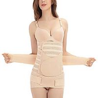 3-piece set of postpartum curve recovery, waist supportabdomenpelvic fixation, beige (l) Lightinthebox - thumbnail