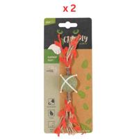 M-Pets Charmy Branch Red Catnip Cat Toy Pack Of 2