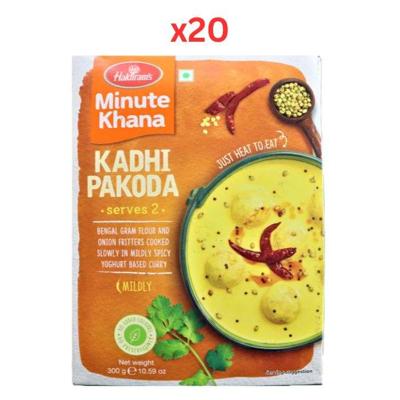 Haldirams Minute Khana Curry Kadhi Pakoda 300Gm (Pack Of 20)