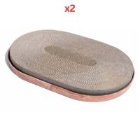 Zee Cat Citrus Cat Scratcher (Pack Of 2)