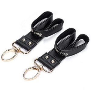 Little Story Premium Stroller Hooks - Black LS_HK2_BL