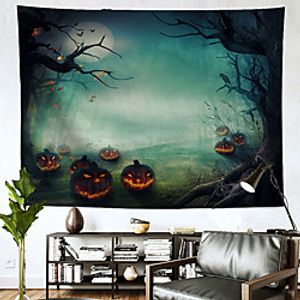 Halloween Wall Tapestry Art Decor Blanket Curtain Hanging Home Bedroom Living Room Decoration Polyester miniinthebox
