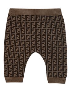 Fendi Kids  Trousers - Brown