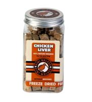 Kiwi Walker Freeze Dried Grain Free Snack Chicken Liver Cubes Dog & Cat Treats 115G