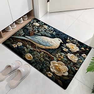 Animal Bird Floral Doormat Non-Slip Oil Proof Rug Indoor Outdoor Mat Bedroom Decor Bathroom Mat Entrance Rug Door Mat Lightinthebox
