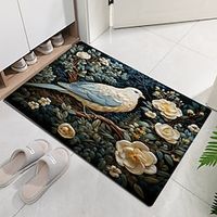 Animal Bird Floral Doormat Non-Slip Oil Proof Rug Indoor Outdoor Mat Bedroom Decor Bathroom Mat Entrance Rug Door Mat Lightinthebox - thumbnail