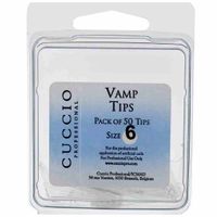 Cuccio Pro Vamp Tips # 6 50pcs Acrylic Nails