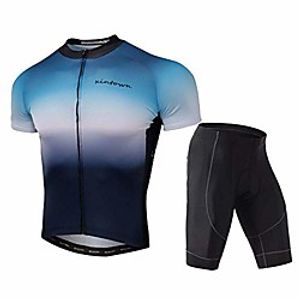 men's cycling jersey set, cycling shorts gel padded shorts cycling jersey combo kit (size : m) Lightinthebox