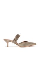 Matilda Metallic Mules - thumbnail