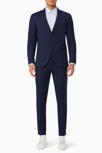 Super Slim Fit Suit in Viscose Blend