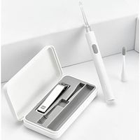 Xiaomi Huohou Luminous Portable Ear Armor Set USB Charging Small Portable Detachable Washable Ear-pick Nail Clippers Set Lightinthebox - thumbnail