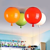 Balloons Acrylic Ceiling Lamps Bedroom Lamps Children's Room Nursery 25cm 110-240V Lightinthebox - thumbnail
