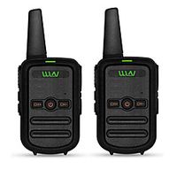 Two mini Walkie-talkies Ultra-thin Walkie-talkies Available in All Occasions High Frequency Long Range Programmable Frequency miniinthebox - thumbnail