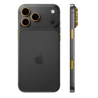 Customized Apple iPhone 17 Pro Max, 6.9 Inch, 2TB, 12GB, Cosmic Black with Gold Accents (Apple Warranty)