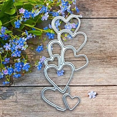 Create Beautiful Crafts with Metal Love Greeting Card Lace Cutting Dies - Perfect for Card Making, Scrapbooking, Stamping  More! Lightinthebox